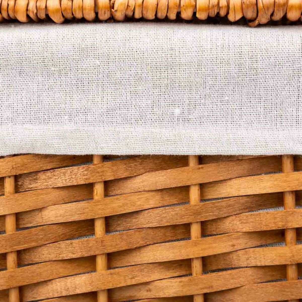 Košara za Umazano Perilo Alexandra House Living Rjava 36 x 54 x 45 cm 37 x 28 x 46 cm 30 x 22 x 38 cm 3 Kosi